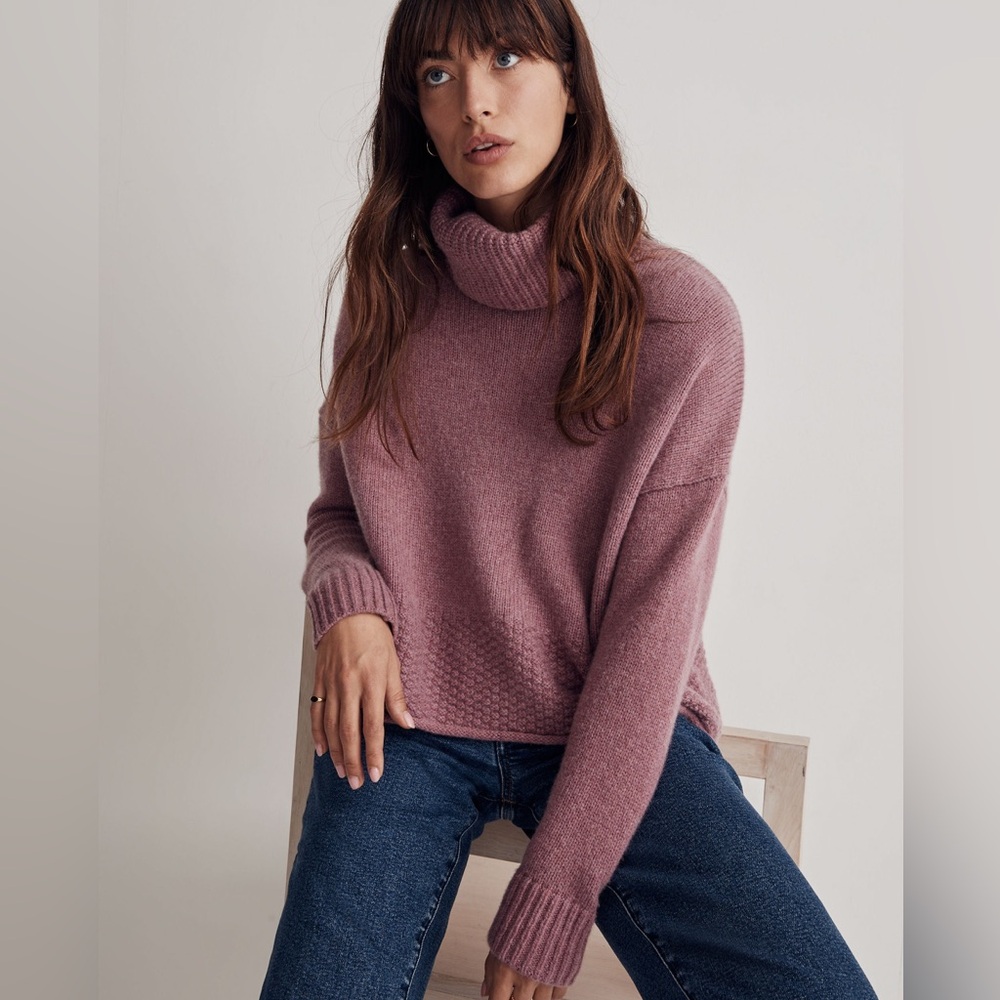 Madewell Sadler Turtleneck Sweater